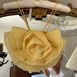 Zara size small organza rose shirt